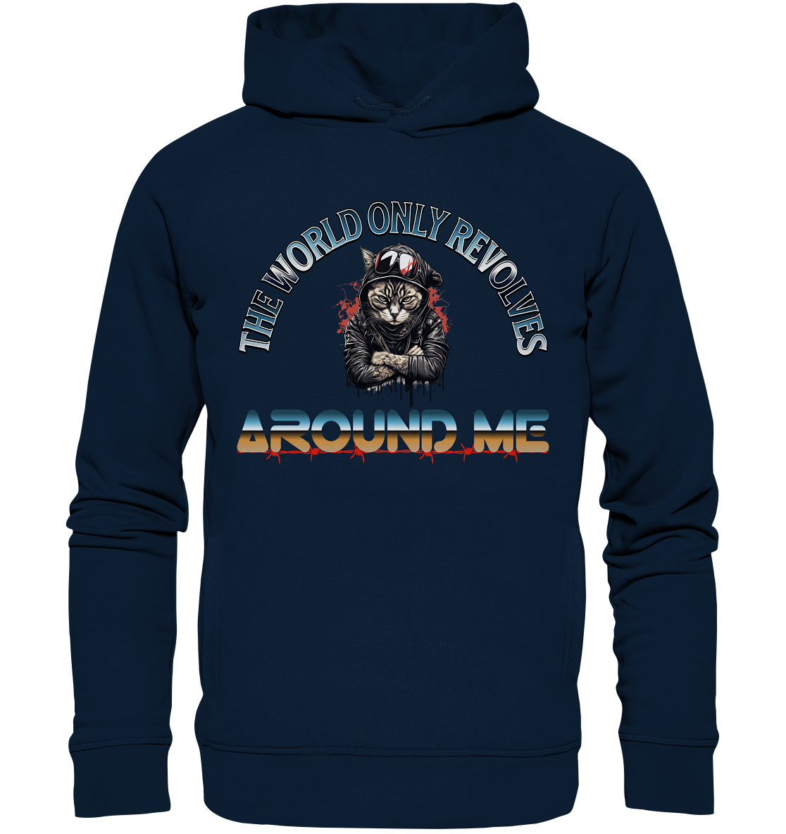 Around Me - Im Mittelpunkt - Organic Fashion Hoodie