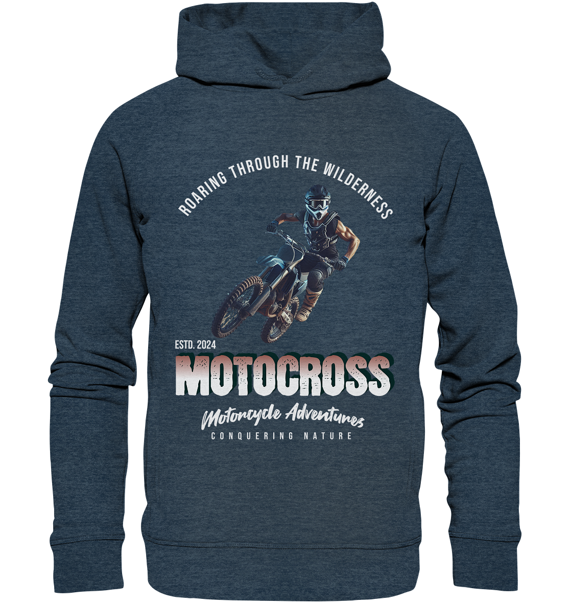 Motocross - Organic Fashion Hoodie