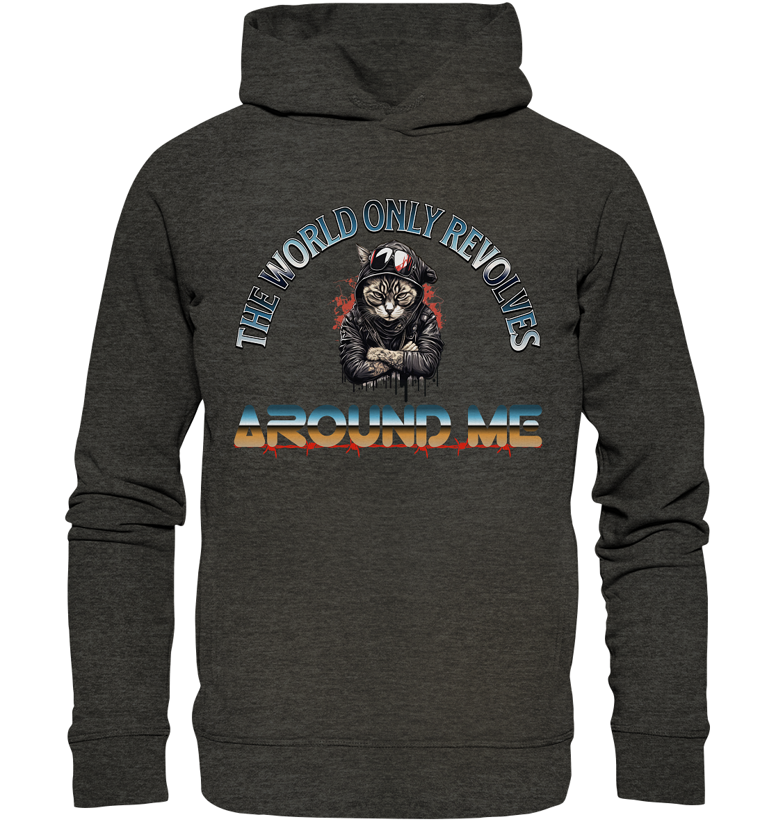 Around Me - Im Mittelpunkt - Organic Fashion Hoodie