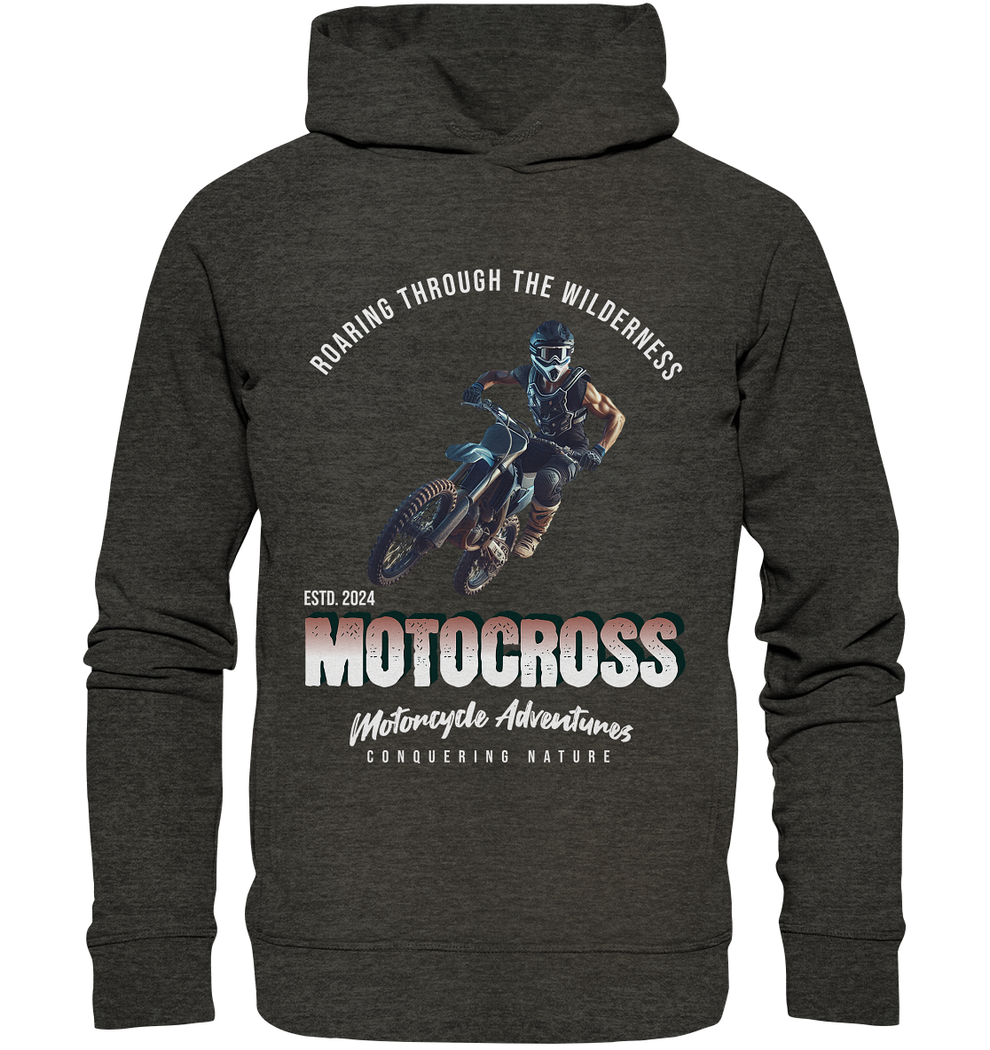 Motocross - Organic Fashion Hoodie