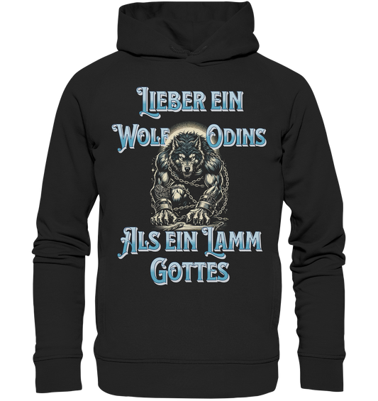 Odins Wolf | Oberteile  - Organic Fashion Hoodie