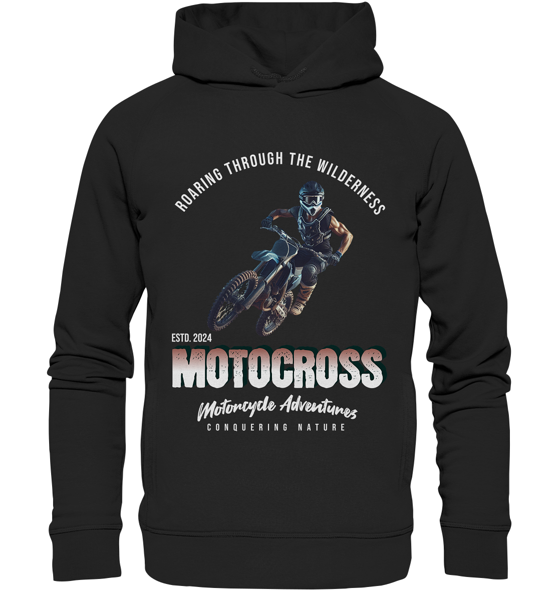 Motocross - Organic Fashion Hoodie