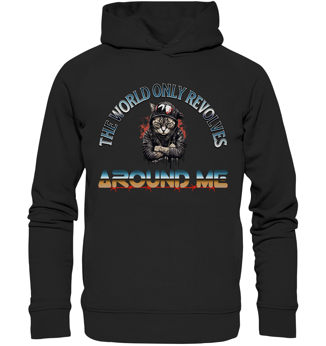 Around Me - Im Mittelpunkt - Organic Fashion Hoodie