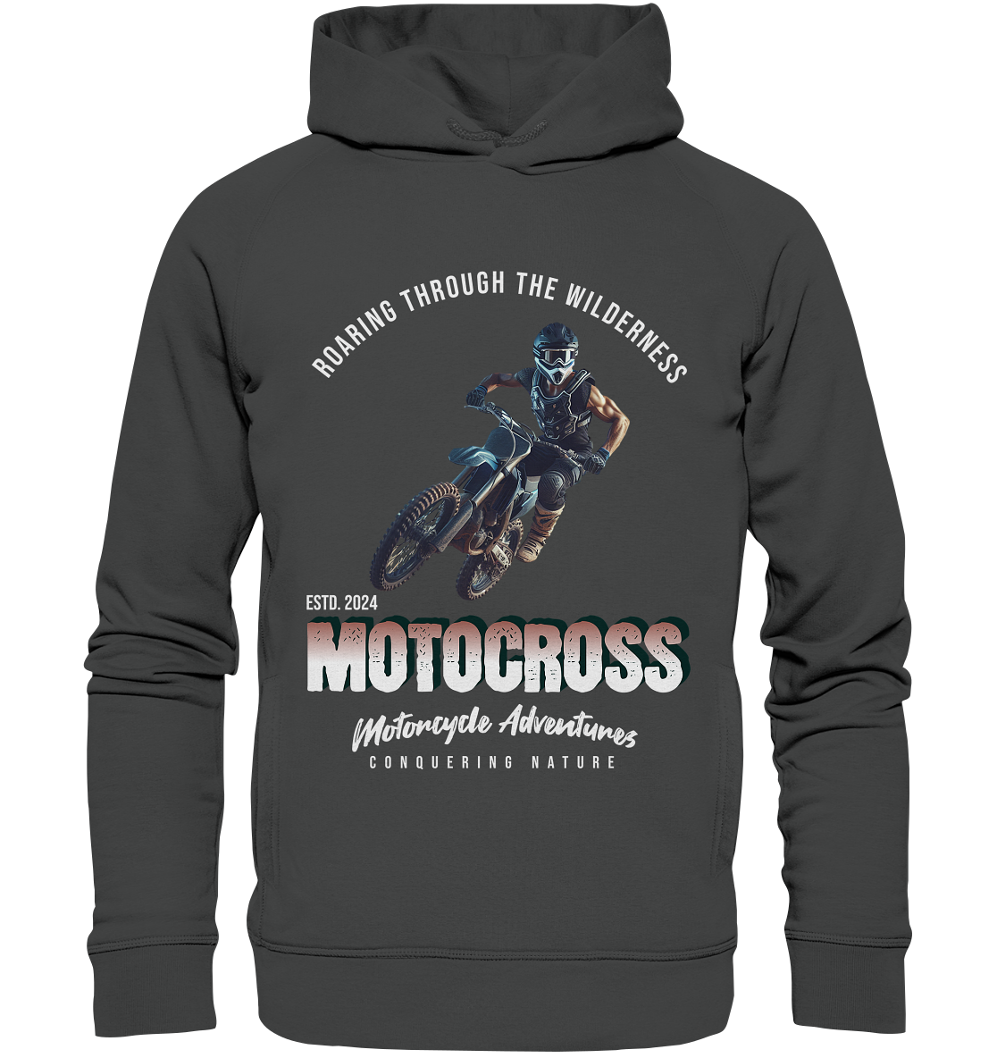 Motocross - Organic Fashion Hoodie