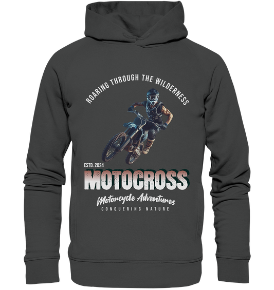 Motocross - Organic Fashion Hoodie