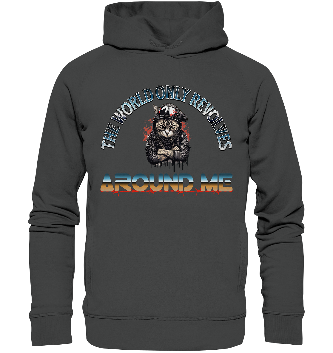 Around Me - Im Mittelpunkt - Organic Fashion Hoodie