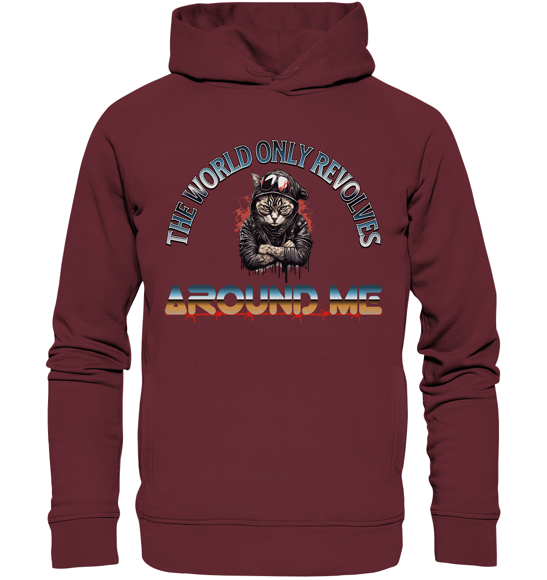 Around Me - Im Mittelpunkt - Organic Fashion Hoodie