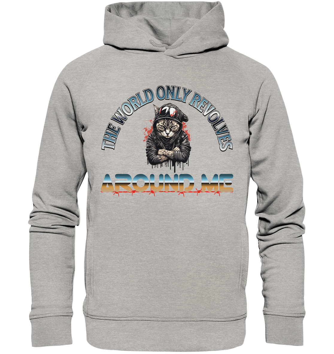 Around Me - Im Mittelpunkt - Organic Fashion Hoodie