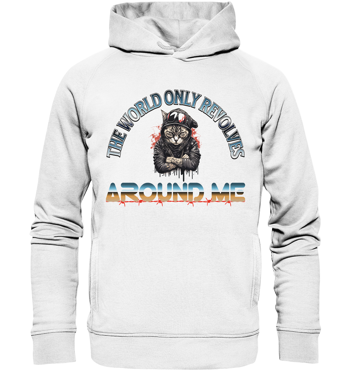 Around Me - Im Mittelpunkt - Organic Fashion Hoodie