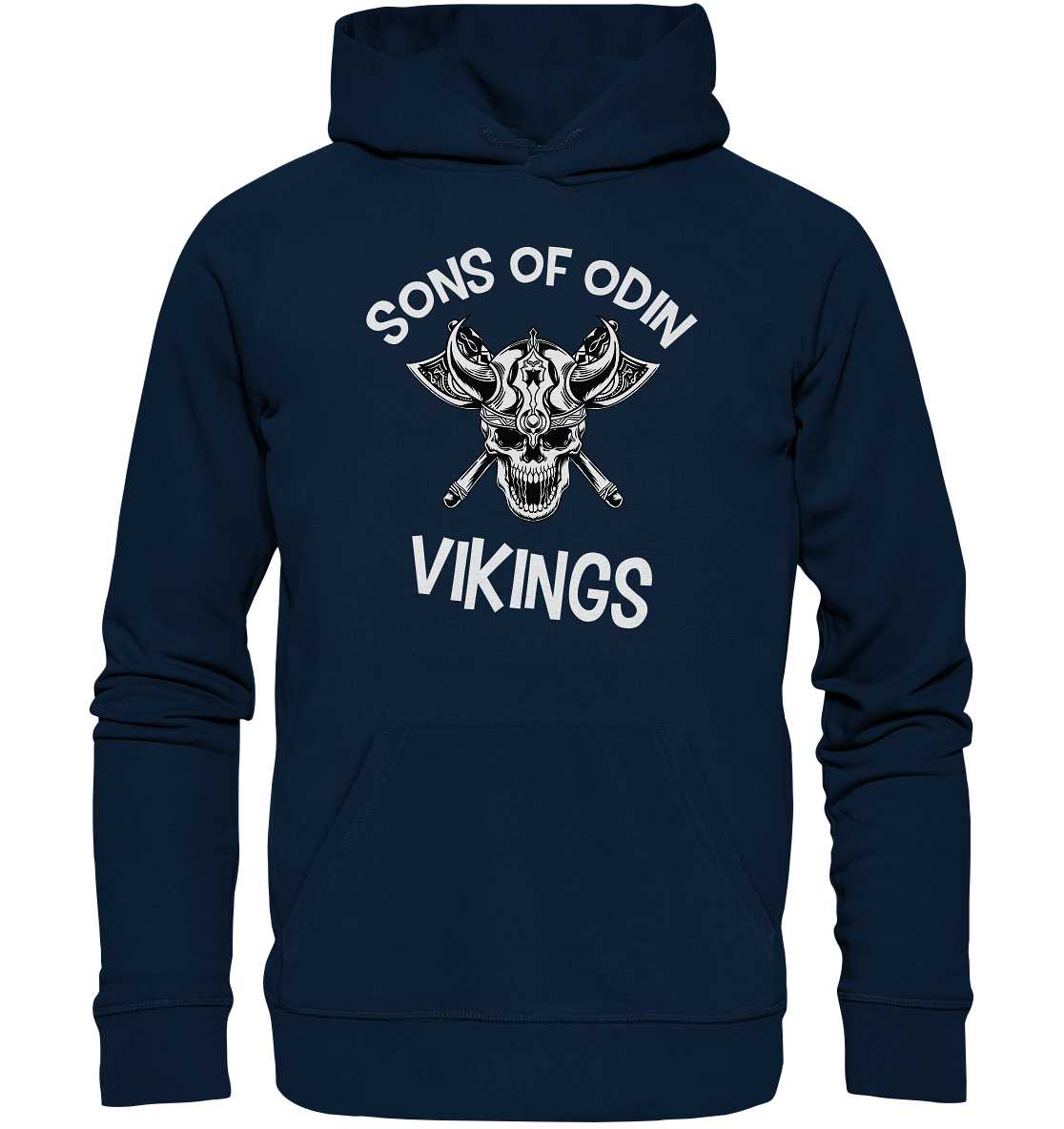 SONS OF ODIN - NO 2  - STREETWEAR - STATEMENT    - Organic Hoodie