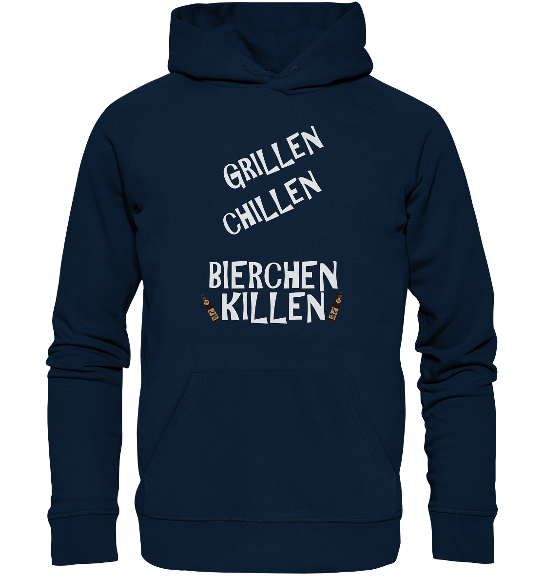 GRILLEN - CHILLEN SOMMER - LOOK - Organic Hoodie