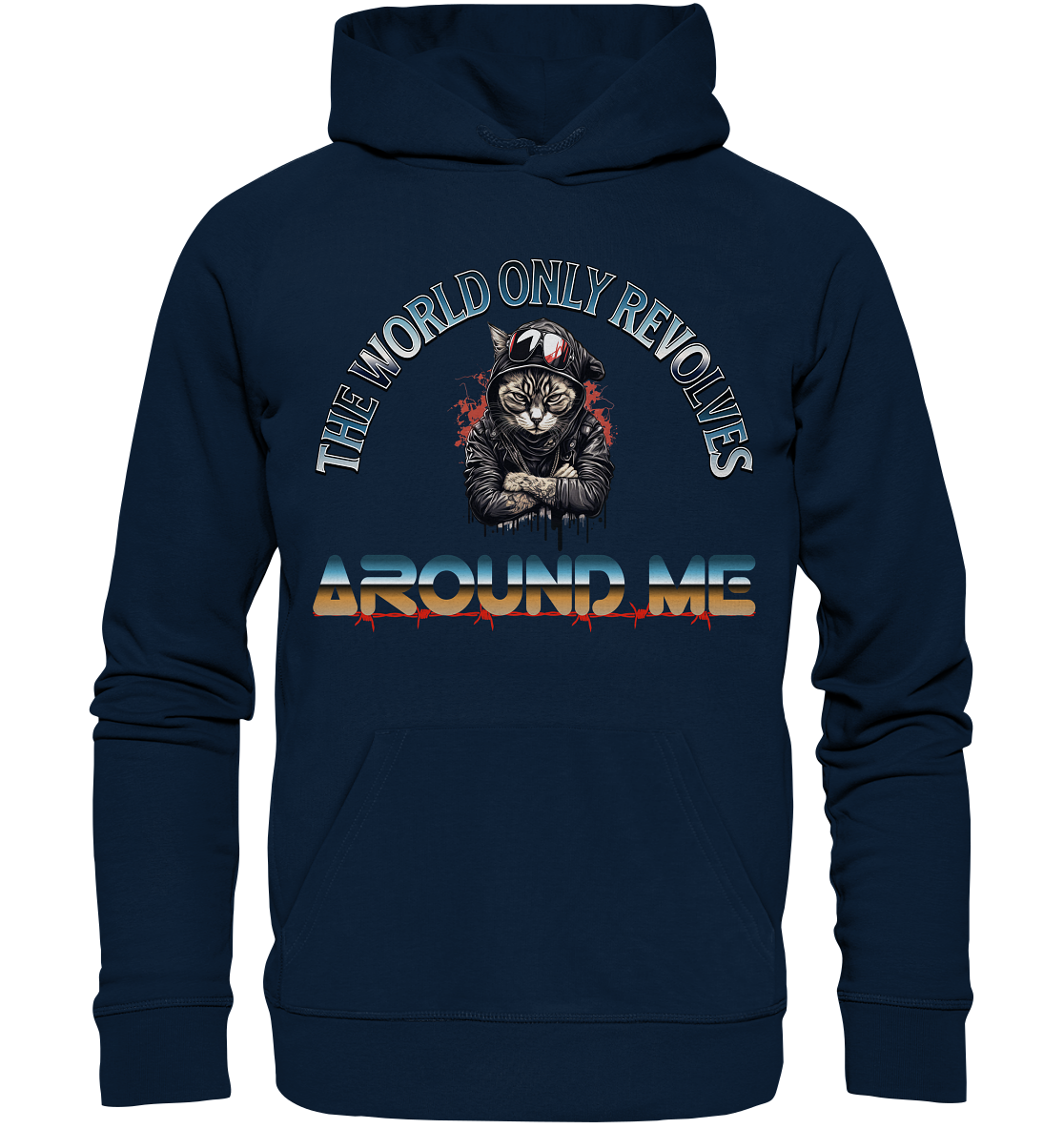 Around Me - Im Mittelpunkt - Organic Hoodie