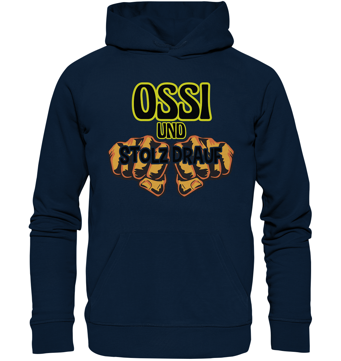 Ossi und stolz drauf - Organic Hoodie