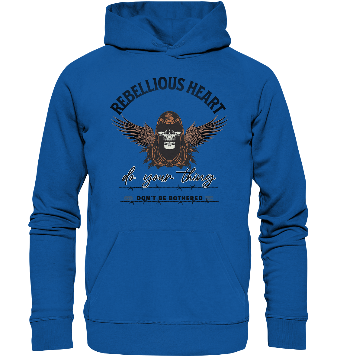 Rebellisches Herz III - Organic Hoodie