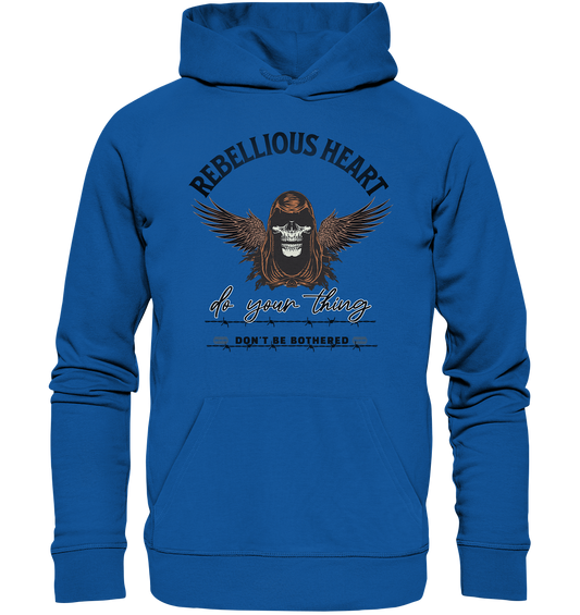 Rebellisches Herz III - Organic Hoodie