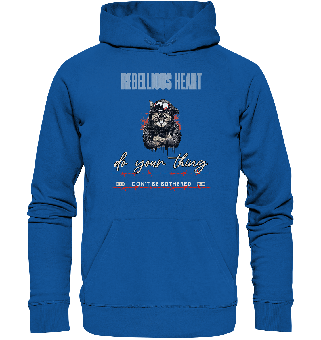 Rebellisches Herz - Organic Hoodie