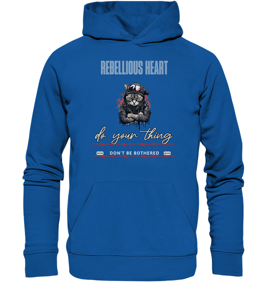 Rebellisches Herz - Organic Hoodie