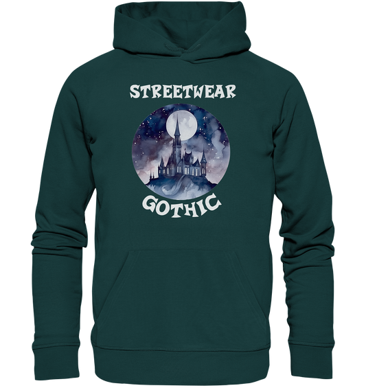 GOTHIC STREETWEAR STATEMENT  - Organic Hoodie