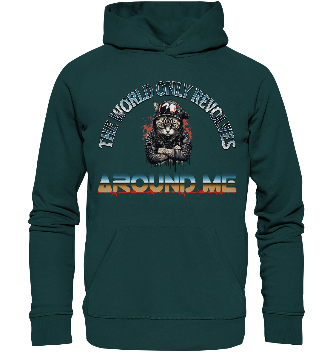 Around Me - Im Mittelpunkt - Organic Hoodie