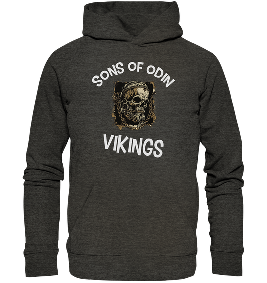 SONS OF ODIN NO 1  - STREETWEAR - STATEMENT   - Organic Hoodie