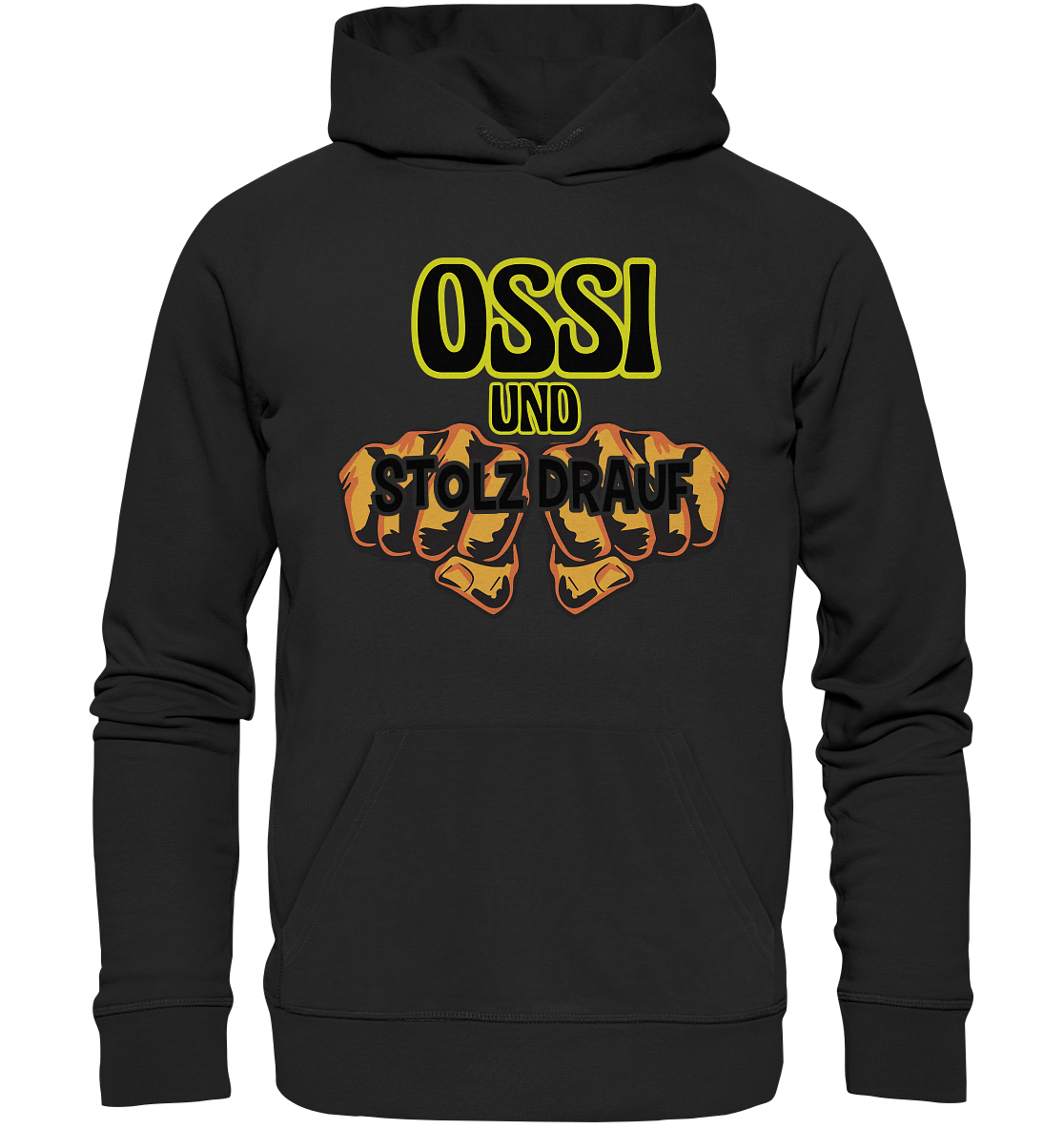 Ossi und stolz drauf - Organic Hoodie