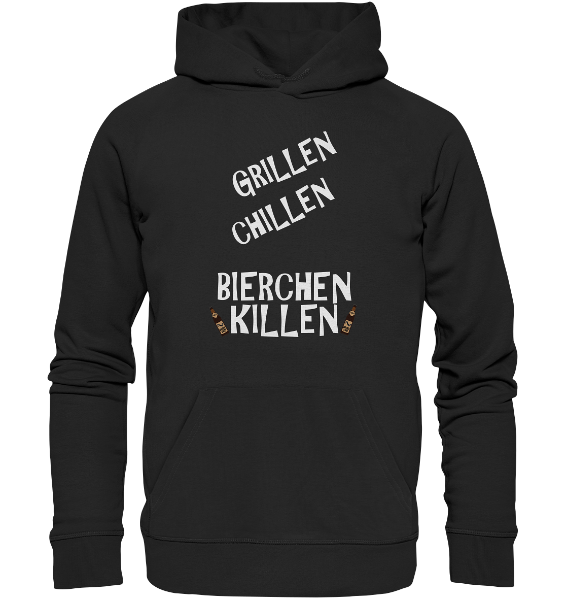 GRILLEN - CHILLEN SOMMER - LOOK - Organic Hoodie