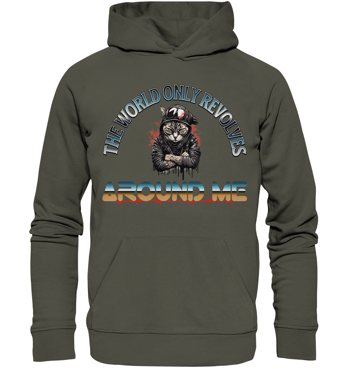 Around Me - Im Mittelpunkt - Organic Hoodie