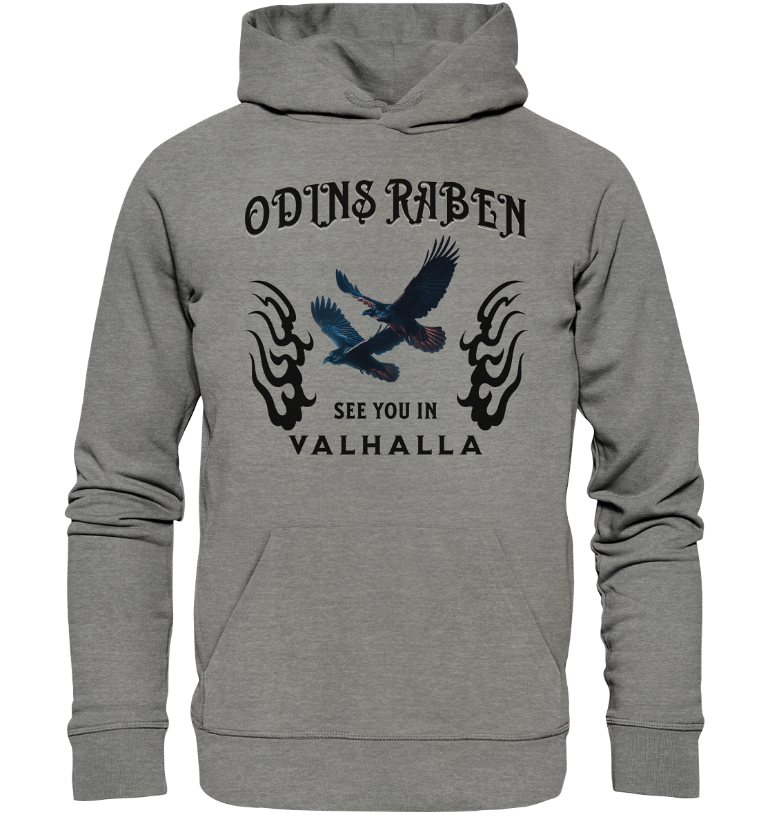 Odins Raben- See you - Organic Hoodie