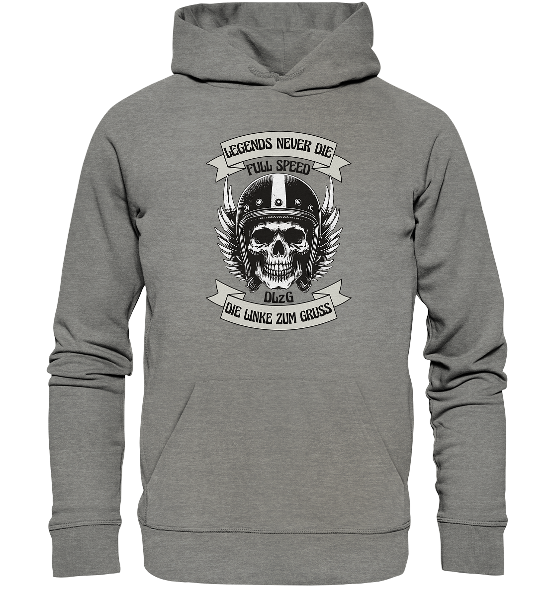 DLzG - Die Linke zum Gruss - Organic Hoodie