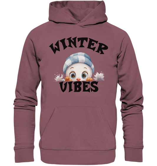 WINTER VIBES - Organic Hoodie