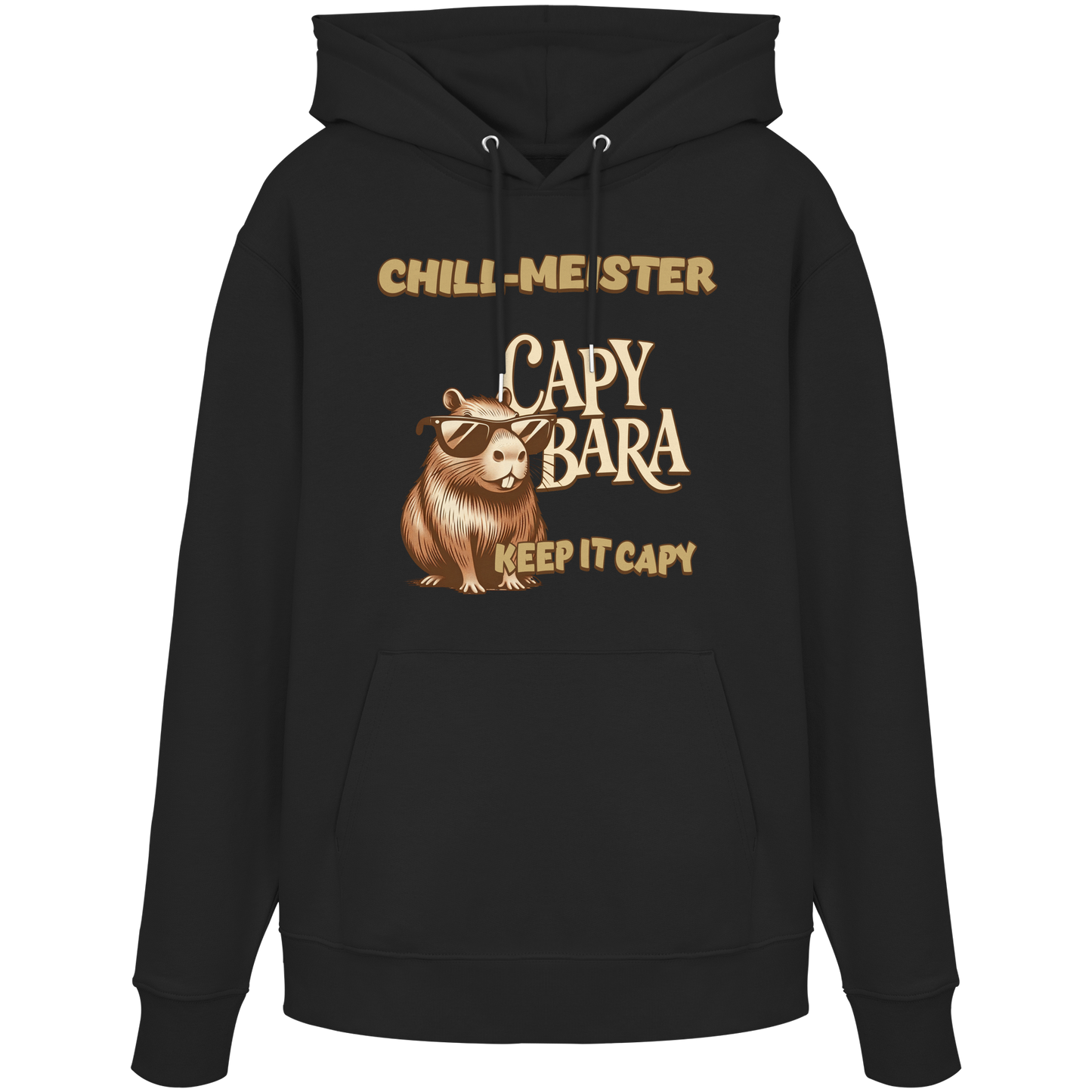 Chill-Meister Capybara – Keep it Capy (Bio & Premium) - Organic Hoodie