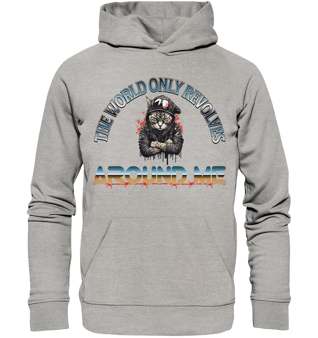 Around Me - Im Mittelpunkt - Organic Hoodie