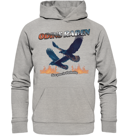 Valhalla Odins Raben - Organic Hoodie