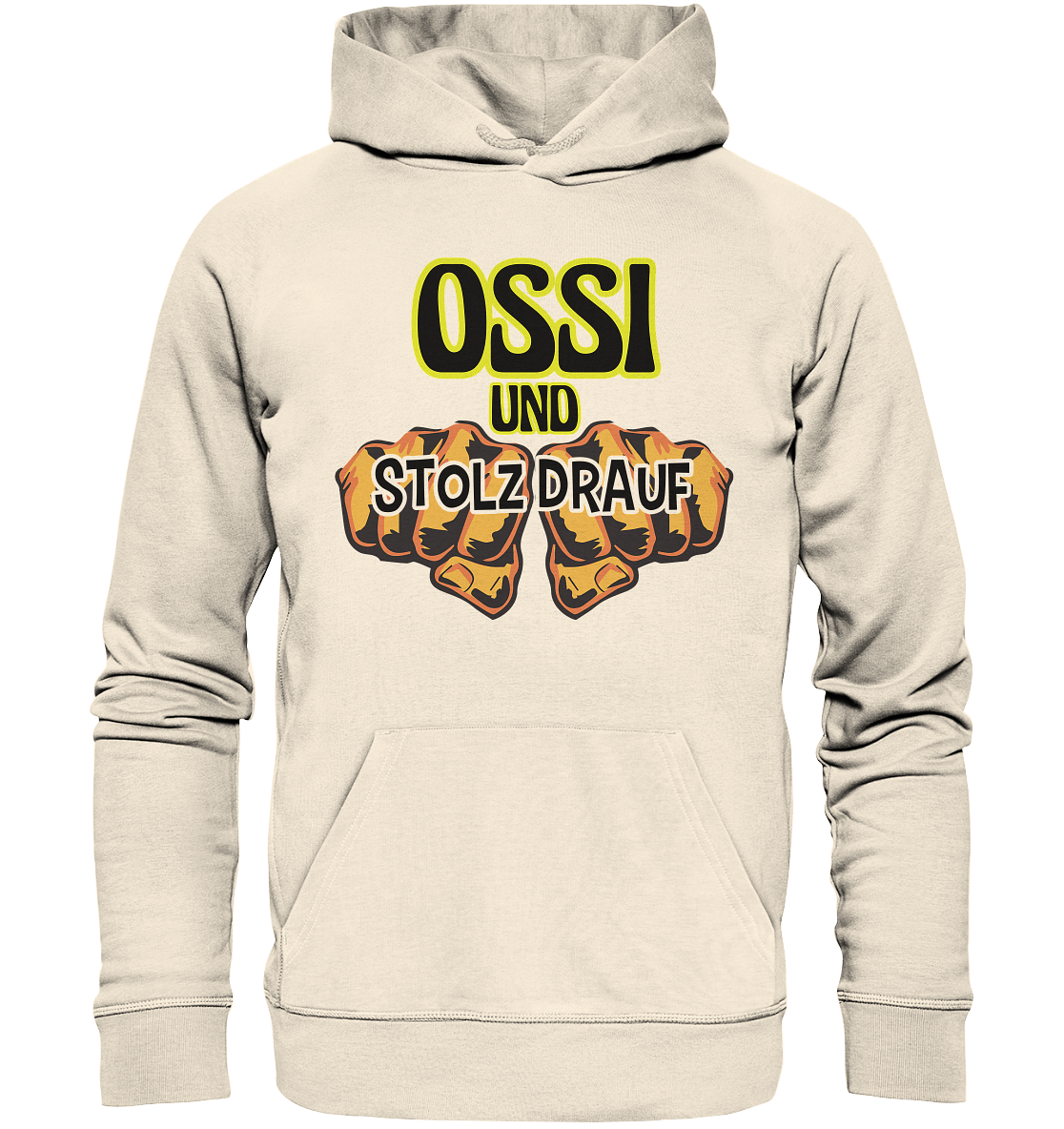 Ossi und stolz drauf - Organic Hoodie