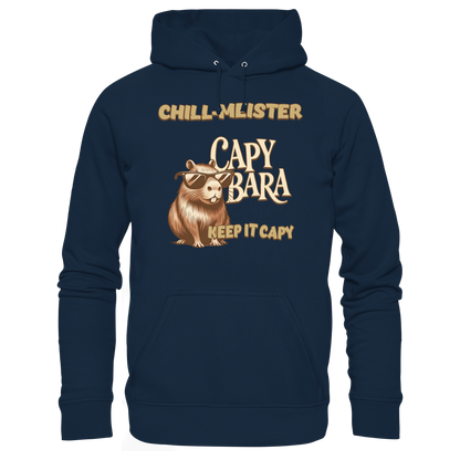 Chill-Meister Capybara – Keep it Capy (Bio & Premium) - Organic Hoodie