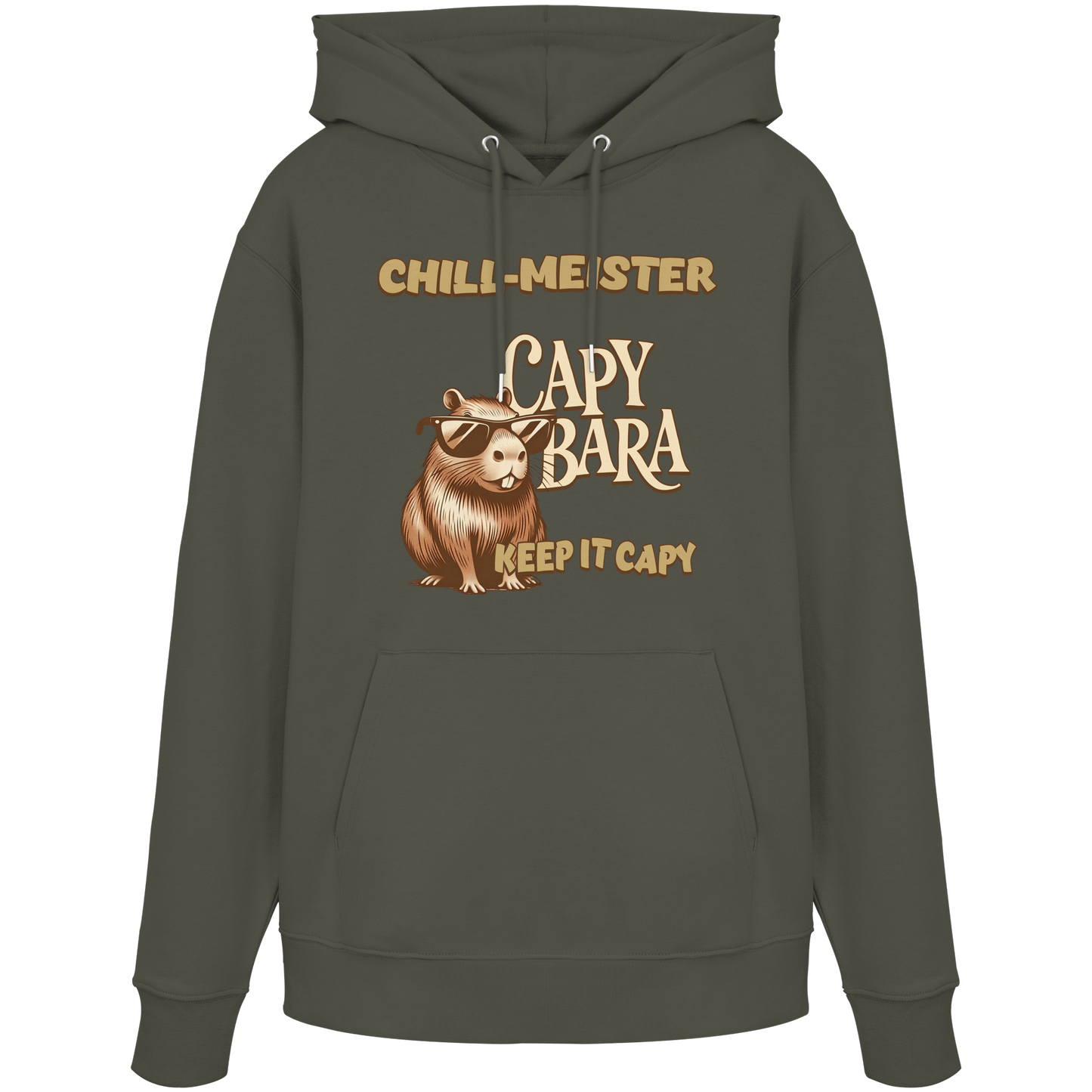Chill-Meister Capybara – Keep it Capy (Bio & Premium) - Organic Hoodie