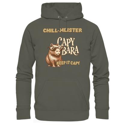 Chill-Meister Capybara – Keep it Capy (Bio & Premium) - Organic Hoodie
