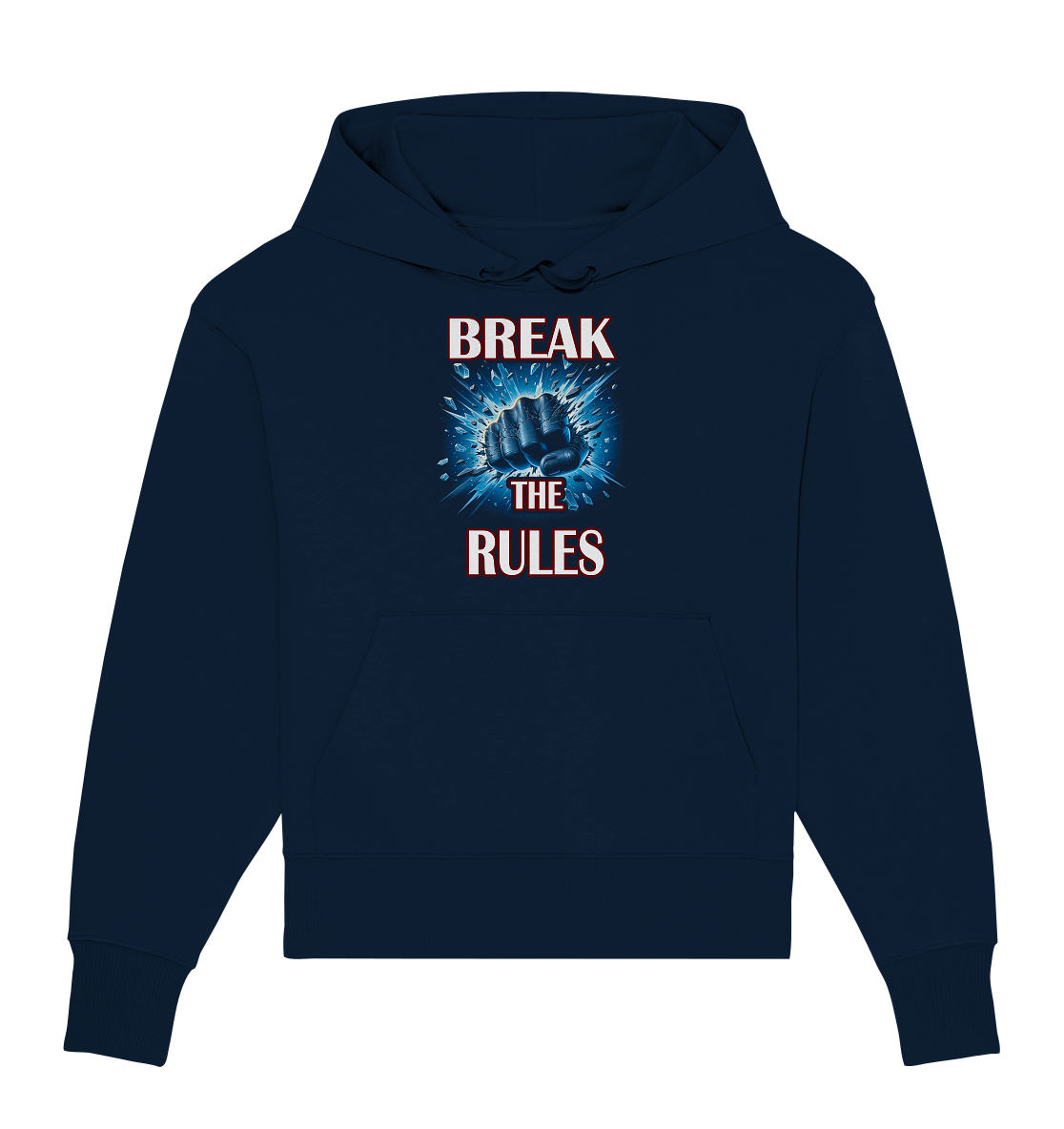 Break the Rules - Organic Oversize Hoodie