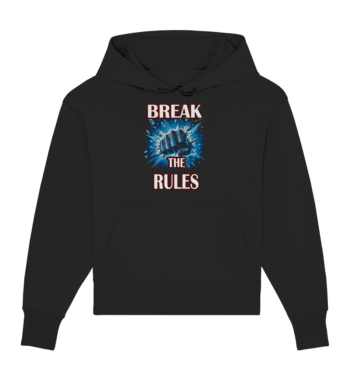 Break the Rules - Organic Oversize Hoodie