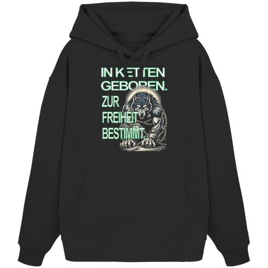 Kampf und Kontrolle - Organic Oversize Hoodie