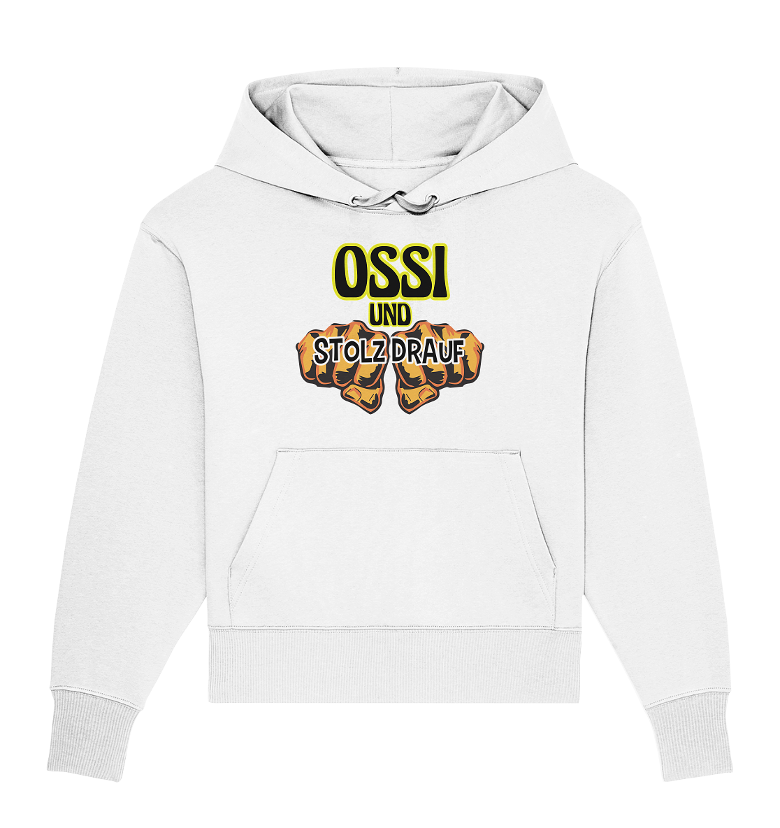 Ossi und stolz drauf - Organic Oversize Hoodie