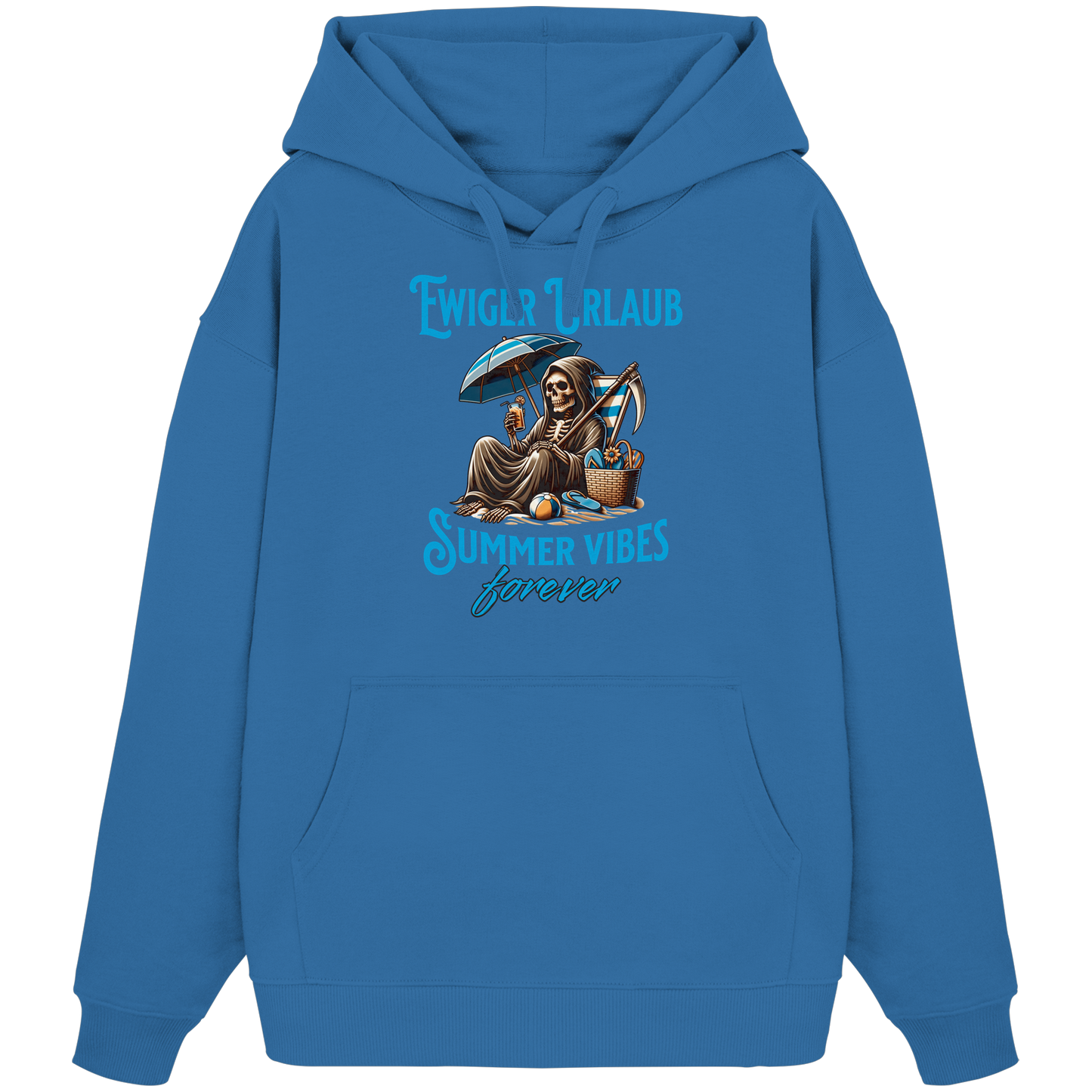 Summer Vibes forever - Organic Oversize Hoodie