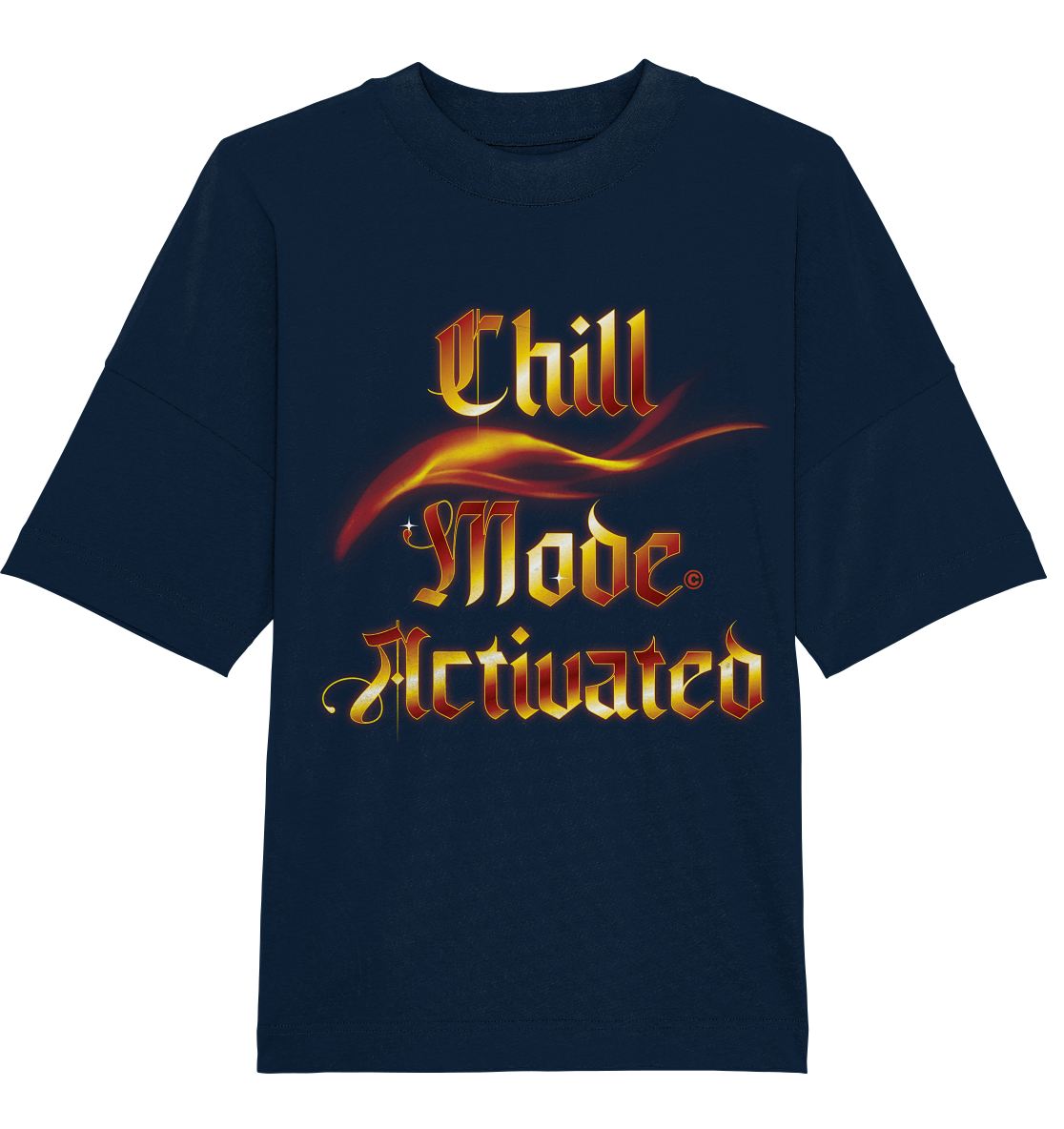 Chill Mode  - Organic Oversize Shirt