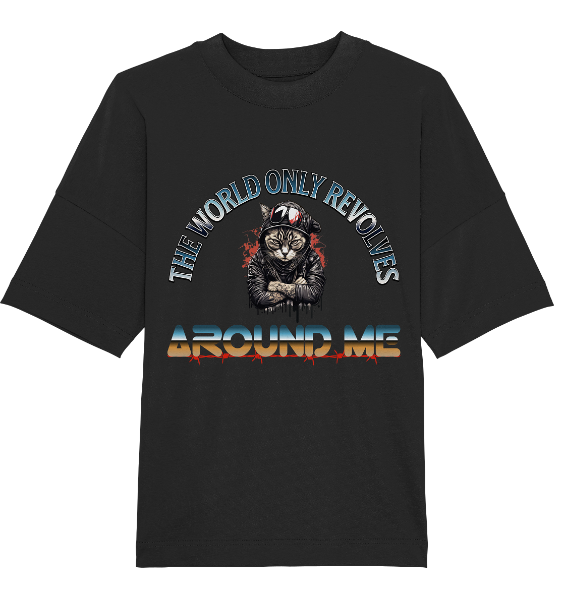 Around Me - Im Mittelpunkt - Organic Oversize Shirt