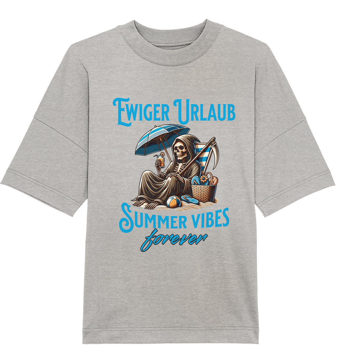 Summer Vibes forever - Organic Oversize Shirt