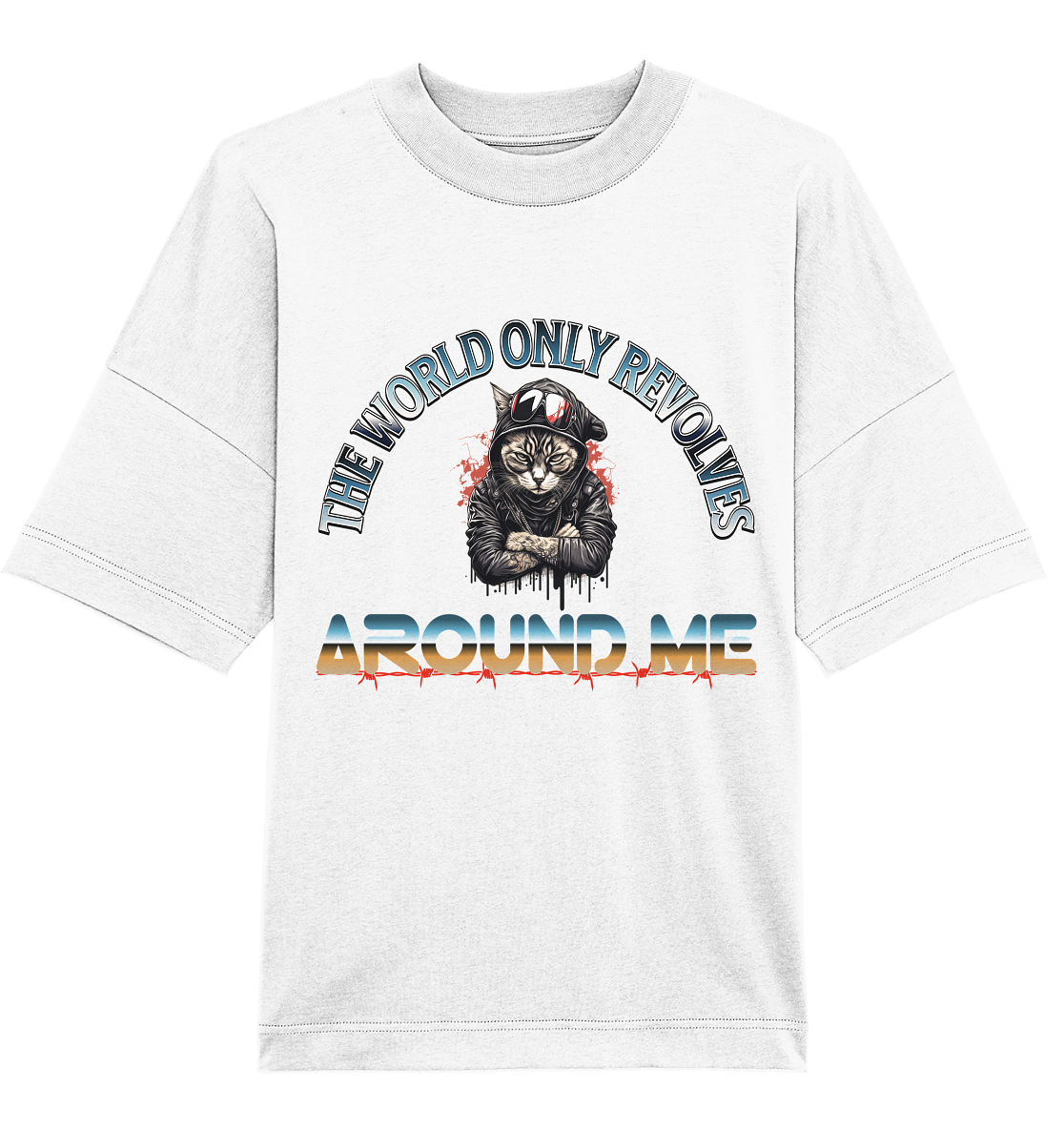 Around Me - Im Mittelpunkt - Organic Oversize Shirt