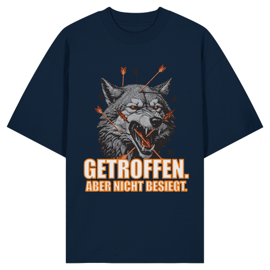 Alpha Wolf – Unbroken - Organic Oversize Shirt