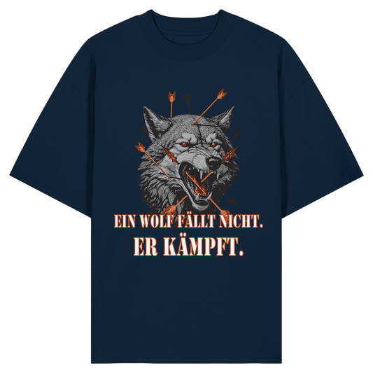 The Unbroken Wolf - Organic Oversize Shirt