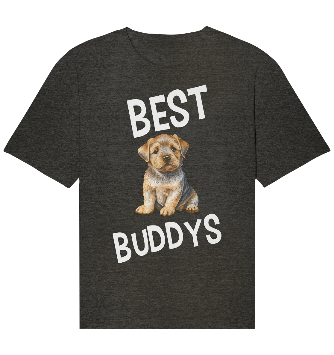 BEST BUDDYS NO4 - STREETWEAR _ STATEMENTS - MEIN BESTER FREUND - Organic Relaxed Shirt