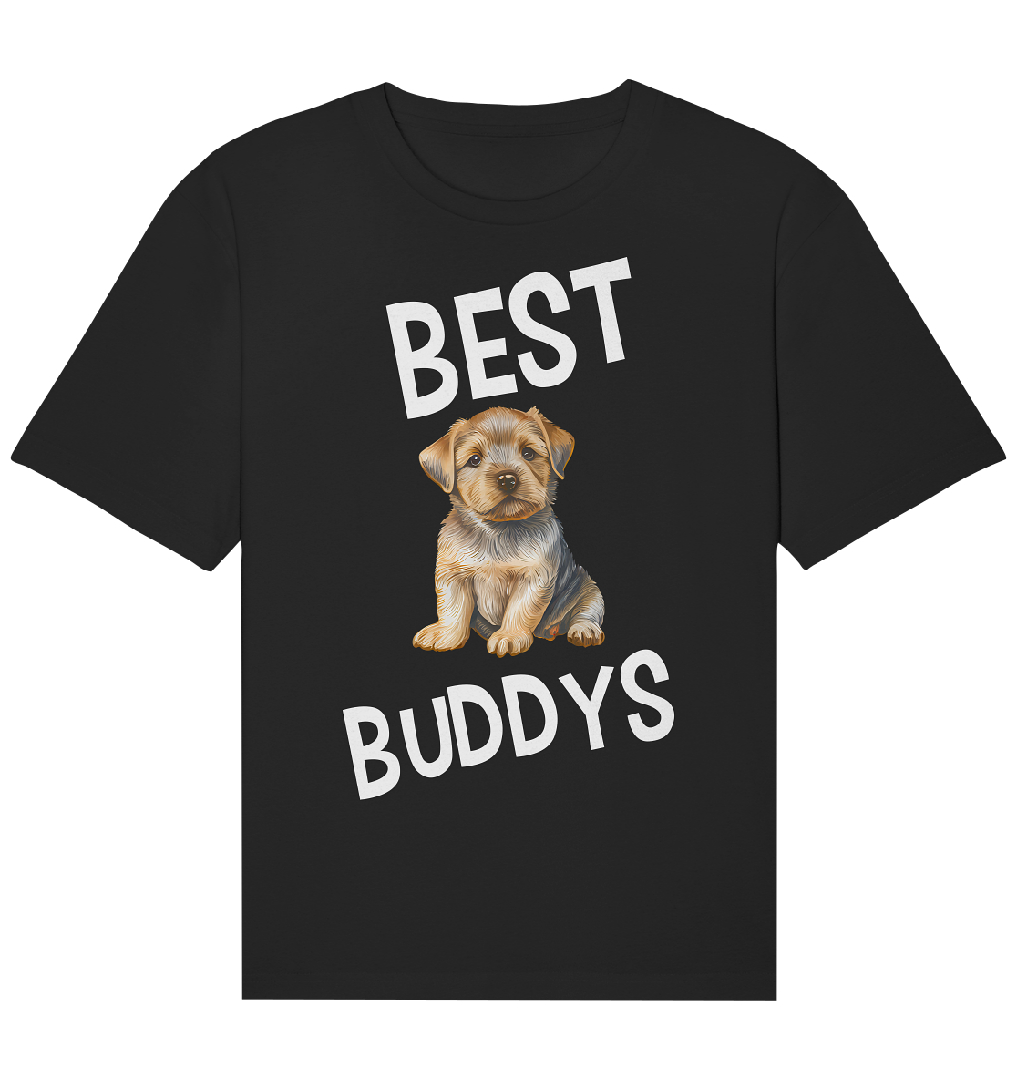 BEST BUDDYS NO4 - STREETWEAR _ STATEMENTS - MEIN BESTER FREUND - Organic Relaxed Shirt